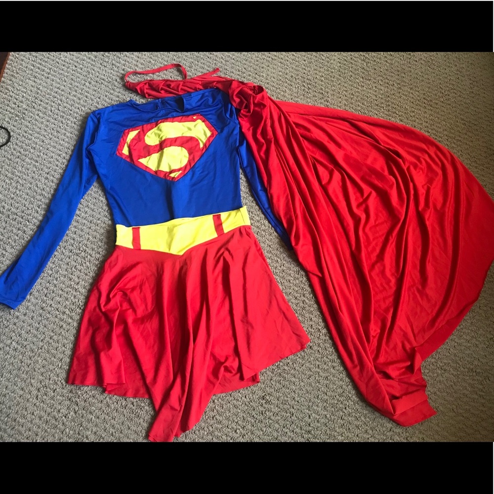 Super Woman 3 piece costume